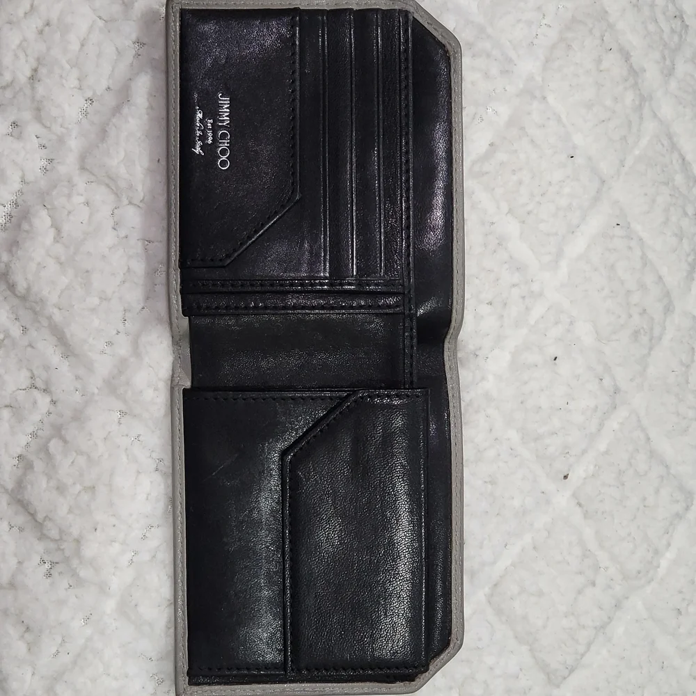 Jimmy Choo Albany wallet with mixed stars..Authentic